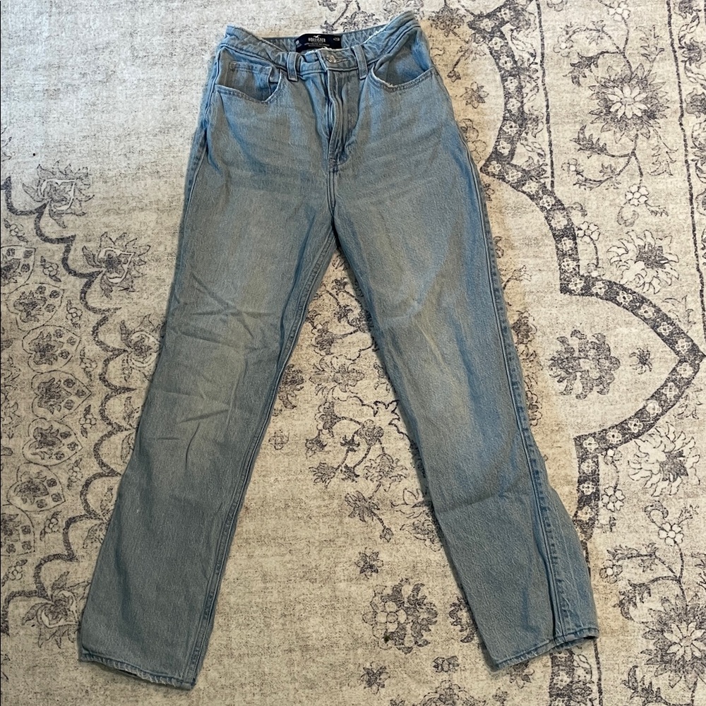 Hollister Light Blue Ultra High-Rise Jeans